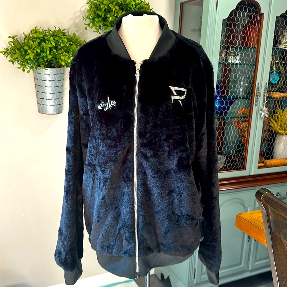 Prince Royce Classic Tour coat faux fur
